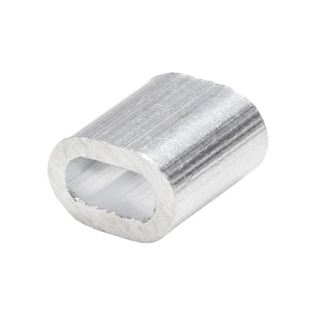  Lot de 8 manchons aluminium diamètre 2 x l.16 x l.8 mm Standers STANDERS - Sanifer Tamatave