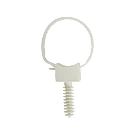  Lot de 10 colliers à embases et chevilles diamètre 16 à 25 mm l 165 mm Sans marque - Sanifer Tamatave