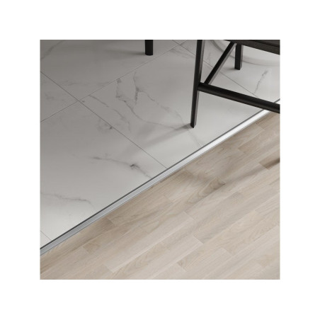  Barre de seuil auto-agrippant métal 830x40mm brillant métallique ARTENS - Sanifer Tamatave