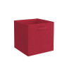  Panier de rangement en polypropylène rouge h 31 x l 31 x p 31 cm SPACEO - Sanifer Tamatave