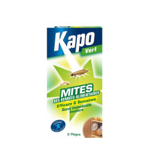  Lot de 2 pièges insecticides pour mites alimentaires kapo NRs KAPO VERT - Sanifer Tamatave