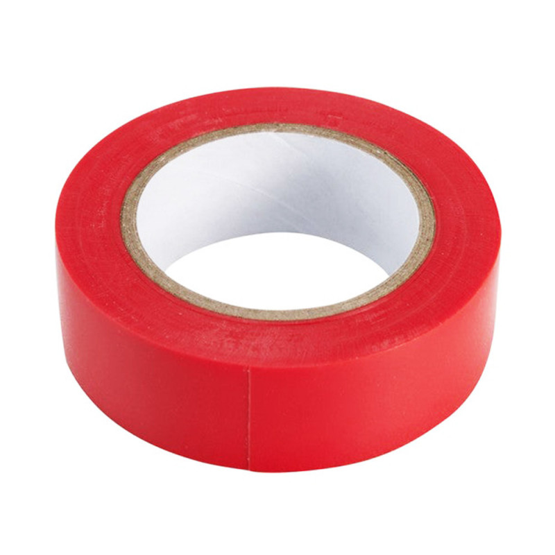  Ruban isolant 19mmx10m rouge  - Sanifer Tamatave