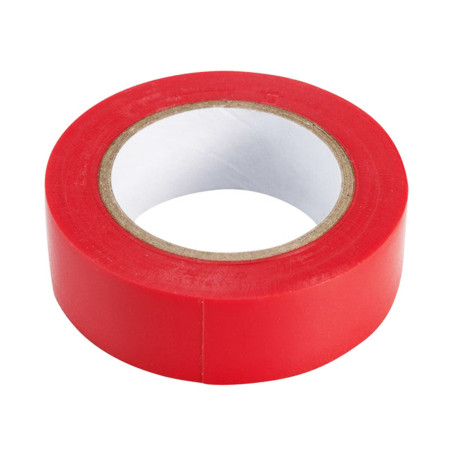  Ruban isolant 19mmx10m rouge  - Sanifer Tamatave