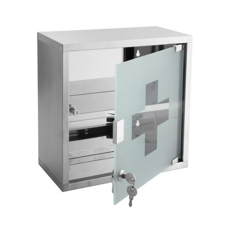  Armoire de salle de bains 30x30cm roma chrome  - Sanifer Tamatave