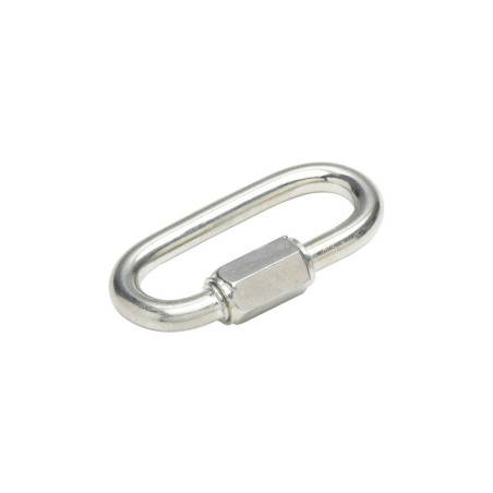 Maillon rapide acier zingué l.65 x l.30 x ep.7 mm Standers  - Sanifer Tamatave