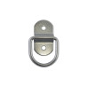  Lot de 2 anneaux acier zingué l 58 x l 32 x ep 5 5 mm  - Sanifer Tamatave