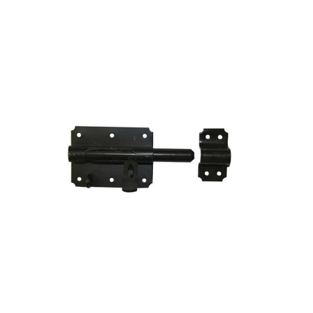  Verrou de box porte cadenas acier prépeint h 70 x l 140 x p 24 mm  - Sanifer Tamatave