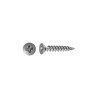  Lot de 25 vis inox tête fraisée diamètre 4 mm x l.25 mm Standers  - Sanifer Tamatave