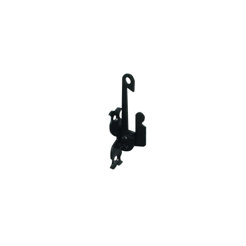  Support d'espagnolette acier prépeint h 130 x l 25 x p 40 mm  - Sanifer Tamatave