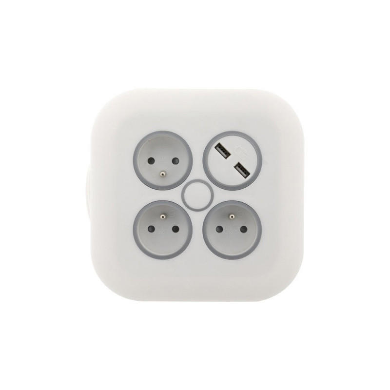 Enrouleur de câble électrique ménager avec terre l  7 m ho5vvf 3g1 ZENITECH - Sanifer Tamatave