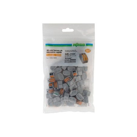 Lot de 50 bornes automatiques à levier 25 mmâ² pour n-a zenitech  - Sanifer Tamatave