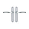  Poignée de porte eina zamak nickelé bec de canne NR INSPIRE - Sanifer Tamatave