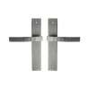  P50 ensemble de porte louna 195mm sans trou aluminium NR INSPIRE - Sanifer Tamatave