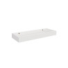  Etagère tiroir blanc mat l 40 x h 1 2 x p 15 cm ep 12 mm SPACEO - Sanifer Tamatave