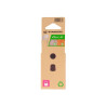  Lot de 8 embouts enveloppant plastique noir 12mm STANDERS - Sanifer Tamatave