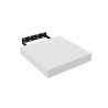  Etagère murale blanc mat l 23 x h 3 8 x p 23 5 cm ep 38 mm SPACEO - Sanifer Tamatave
