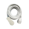  Rallonge electrique menager avec terre ho5vvf blanc 6m LEXMAN - Sanifer Tamatave