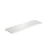  Etagère murale blanc mat l 80 x h 1 8 x p 18 cm ep 18 mm  - Sanifer Tamatave