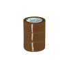  Lot de 3 rubans adhesif d'emballage marron  50mm x 66m Nespoli  - Sanifer Tamatave