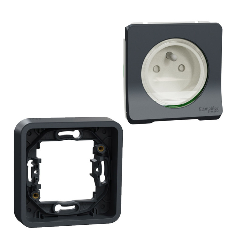  Prise de courant encastrable 2P+T NF-USE* MUREVA SCHNEIDER ELECTRIC - Sanifer Tamatave