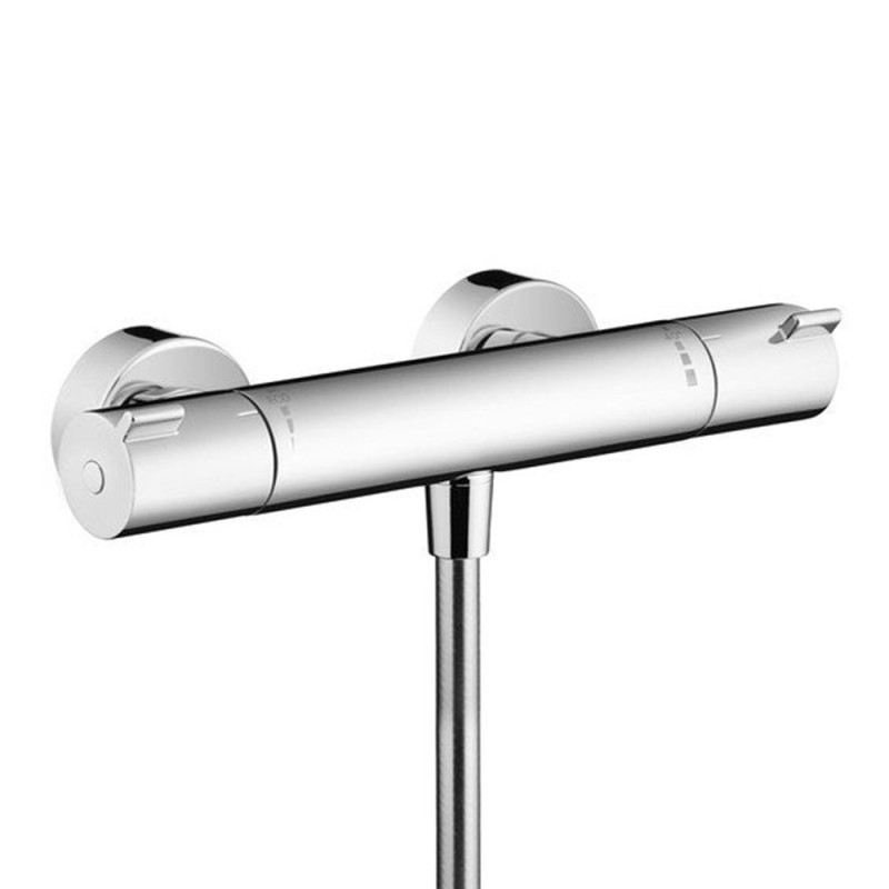  Mitigeur thermostatique douche chromé brillant hansgrohe myfox  - Sanifer Tamatave