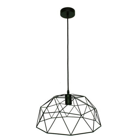 Suspension E27 design wireframe métal noir 1 x 60 w INSPIRE - Sanifer Tamatave