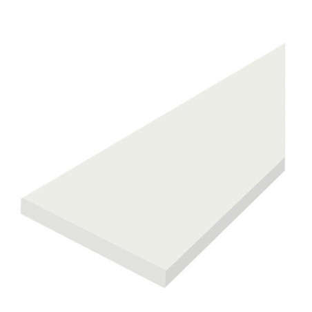  Etagère murale chêne - pin - hêtre - sapin blanc mat l 60 x h 1 8 x p 20 cm ep 18 mm  - Sanifer Tamatave