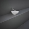 Vasque à poser variant blanc ovale 60cm RAK CERAMICS - Sanifer Tamatave
