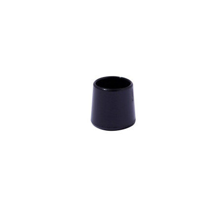  Lot de 4 embouts enveloppant plastique noir 14mm Standers  - Sanifer Tamatave