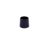  Lot de 4 embouts enveloppant plastique noir 14mm Standers  - Sanifer Tamatave