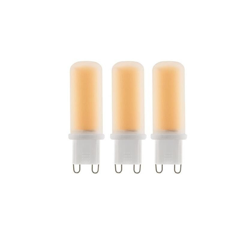  Lot de 3 ampoules led capsule g9 470lm 40w blanc chaud LEXMAN - Sanifer Tamatave
