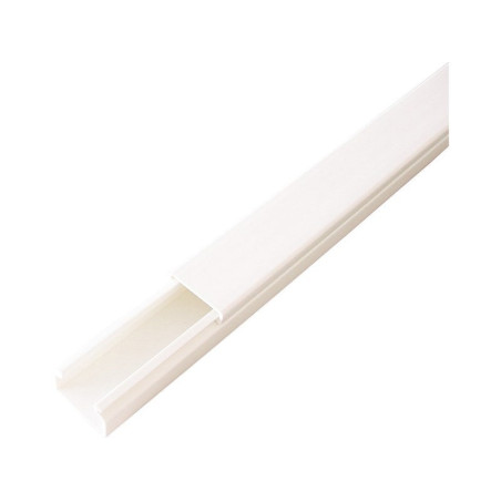  Moulure en pvc h 2 5 x p 1 8 cm blanc  - Sanifer Tamatave