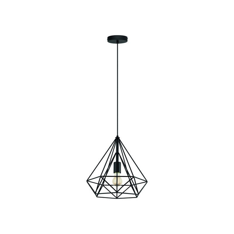  Suspension industriel en métal byron 1 lumière (s) d 37 cm INSPIRE - Sanifer Tamatave