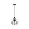  Suspension industriel en métal byron 1 lumière (s) d 37 cm INSPIRE - Sanifer Tamatave