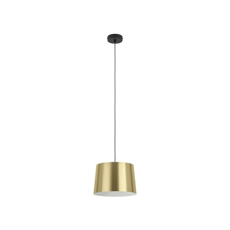  Suspension krela E27 diamètre  30 cm métal noir-laiton INSPIRE - Sanifer Tamatave