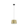  Suspension krela E27 diamètre  30 cm métal noir-laiton INSPIRE - Sanifer Tamatave