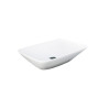 Vasque à  poser variant blanc carré 36*36cm| Sanifer