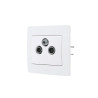 Prise Tv / Fm / Sat Diam2 Debflex Blanc| Sanifer Tamatave