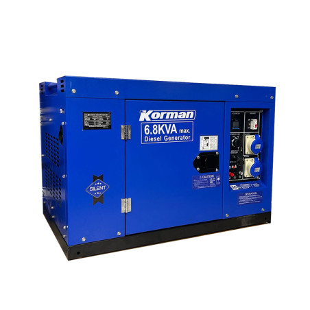 Groupe électrogène Diesel 6,8KVA (Mono  3000tr avec Invers) TBL |Sanifer Tamatave