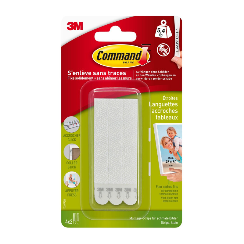 Languettes x8 fix tableau pm blanc uc 1  - Sanifer Tamatave