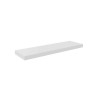 Etagère murale blanc mat l 80 x h 3 8 x p 23 5 cm ep 38 mm SPACEO - Sanifer Tamatave