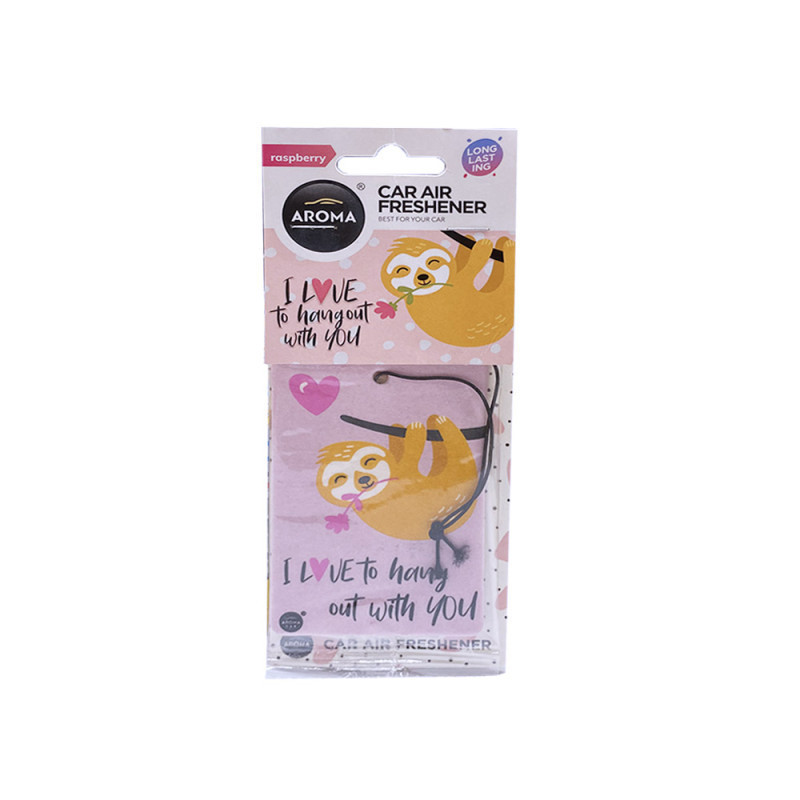 Parfum pour voiture AROMA LOVE cellulose PARESSEUX TBL NRS - Sanifer tamatave