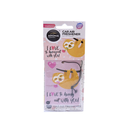 Parfum pour voiture AROMA LOVE cellulose PARESSEUX TBL NRS - Sanifer tamatave