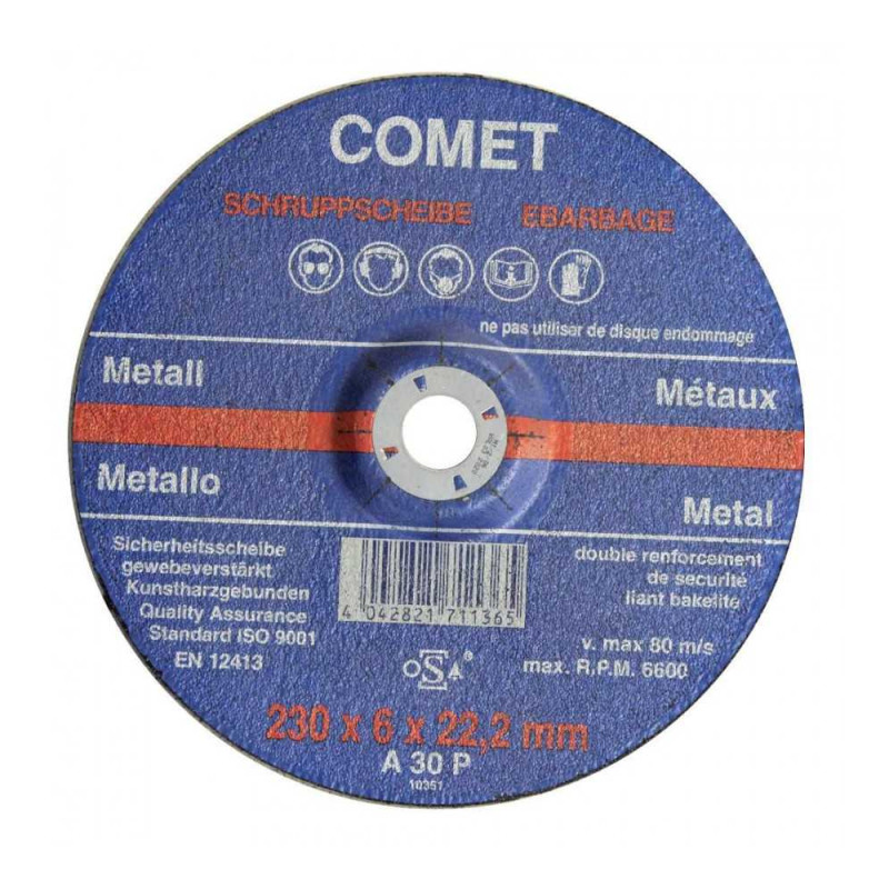  Meule à ébarber D 230x6mm COMET - Sanifer Tamatave