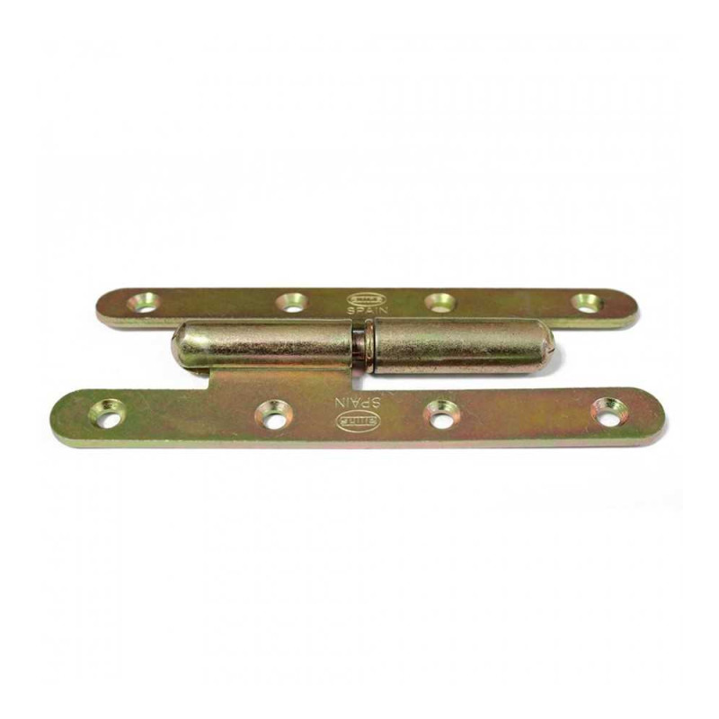  Paumelle 505 droite bichromaté 140x55x3 mm Amig AMIG - Sanifer Tamatave
