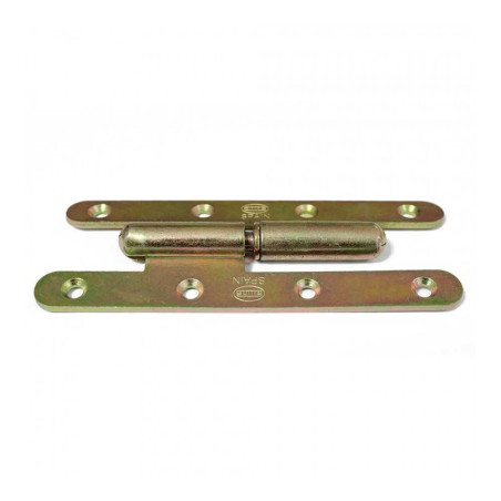  Paumelle 505 droite bichromaté 140x55x3 mm Amig AMIG - Sanifer Tamatave