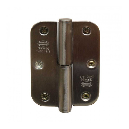  Paumelle gauche inox 90x65mm ft Amig AMIG - Sanifer Tamatave