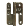  Paumelle gauche 475 en acier inoxydable 90x65x2.5mm Mha MHA - Sanifer Tamatave