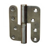 Paumelle gauche en acier mat 100x36 mm HAFELE - Sanifer Tamatave