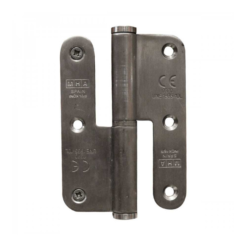  Paumelle droite en inox 474 Mha MHA - Sanifer Tamatave